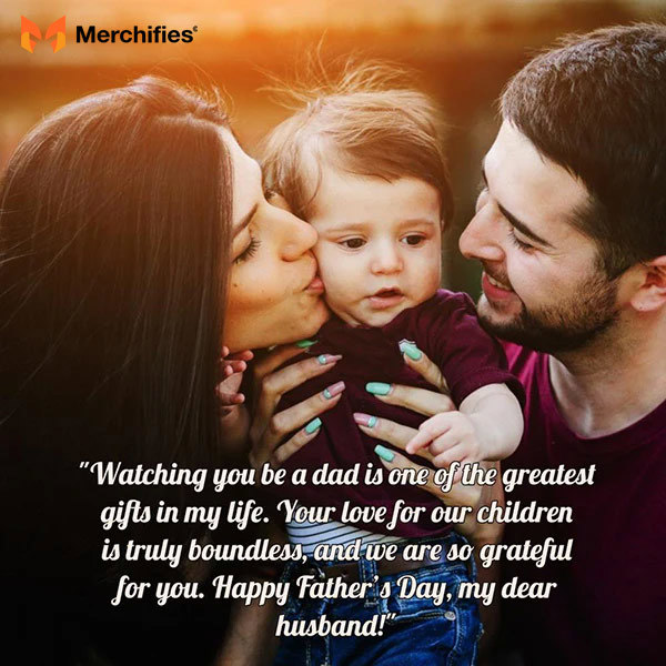 Happy fathers day husband quotes