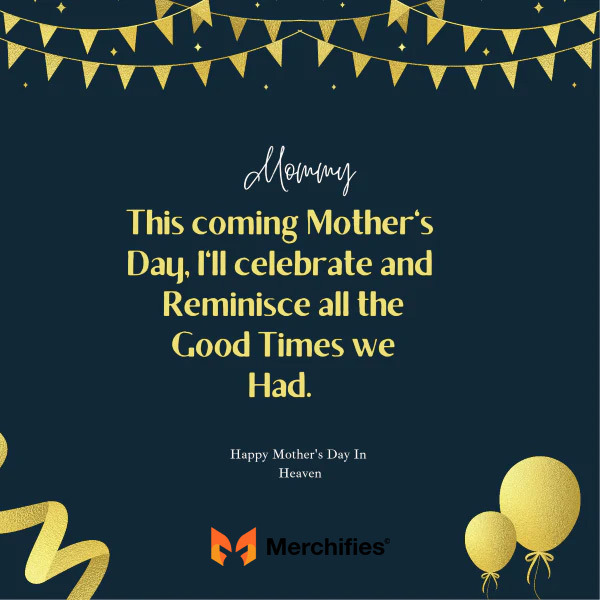 Happy Mother's day in heaven quotes