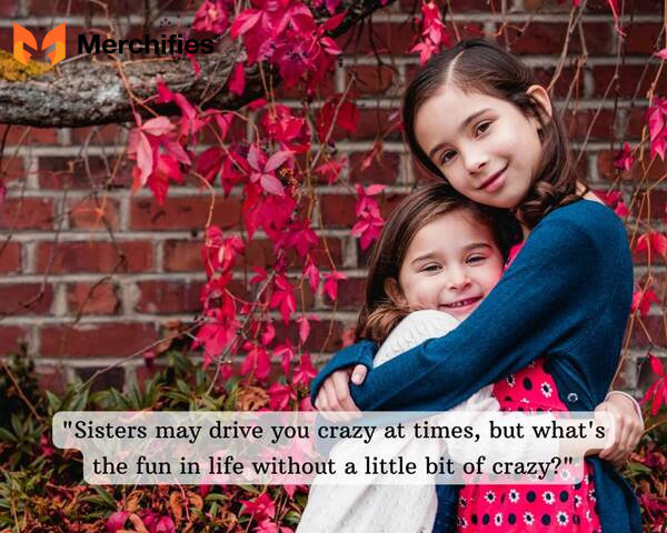 Hilarious quotes for sister