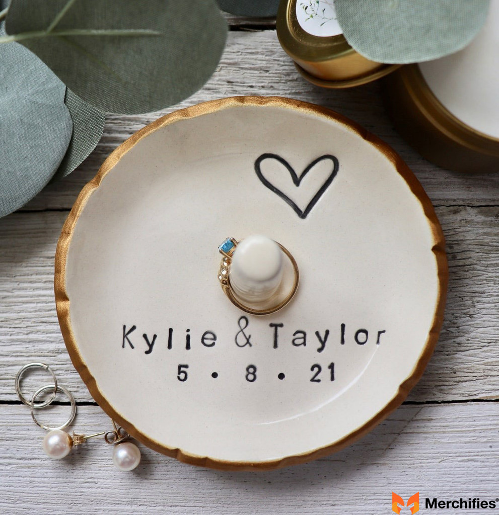 Personalized Wedding Dish