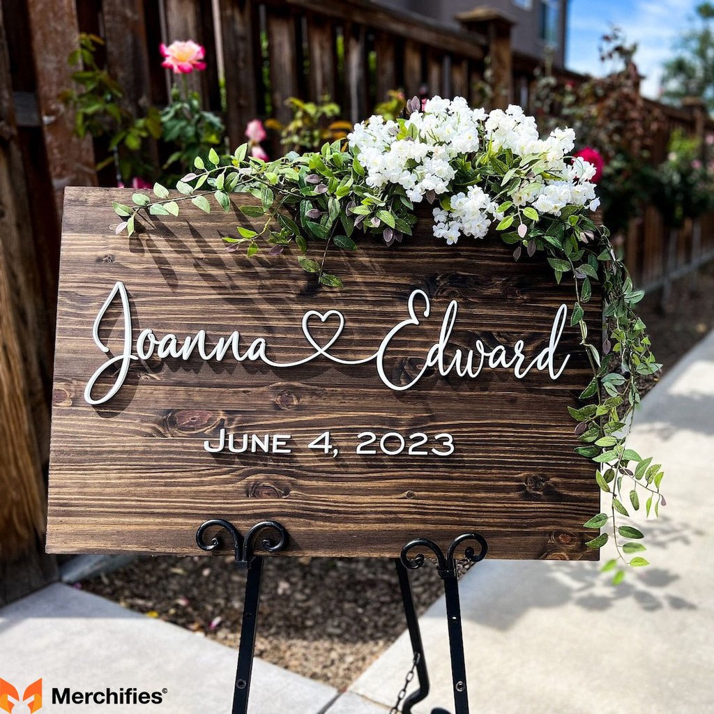 Custom Wedding Sign
