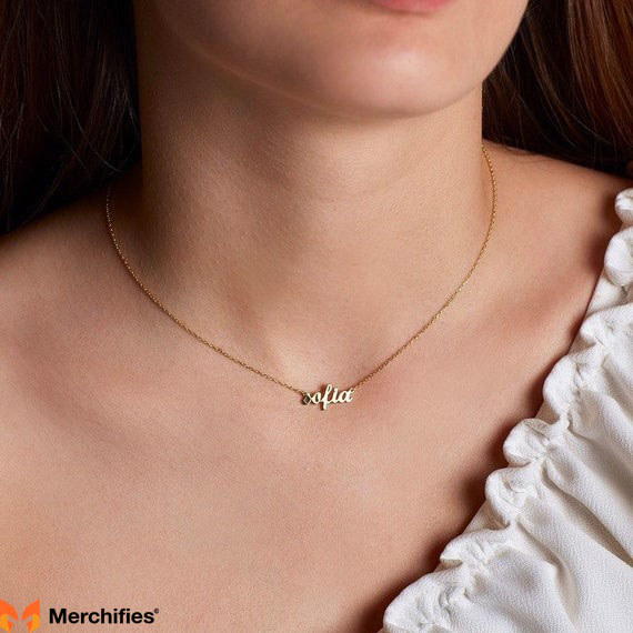 Dainty Name Necklace
