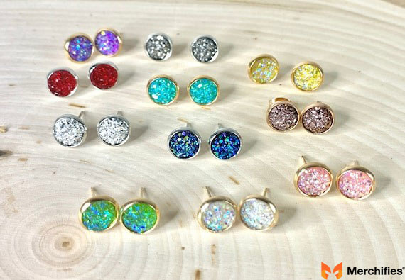 Druzy Earrings
