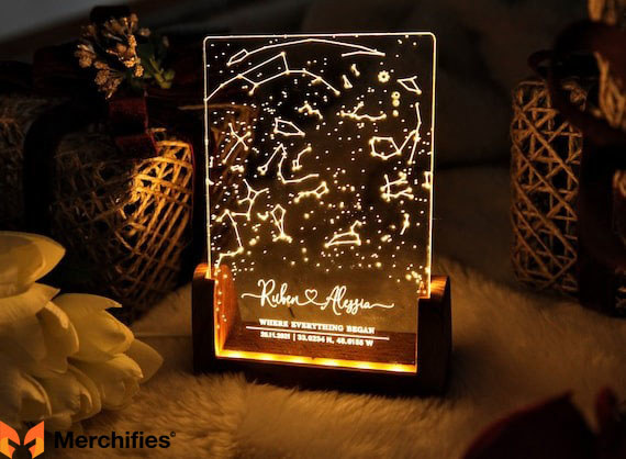 Personalized Star Constellation Gift