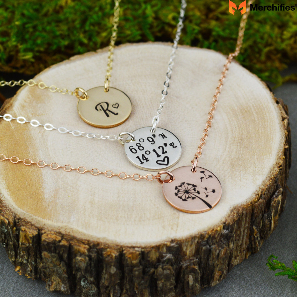 Personalized Coordinates Necklace