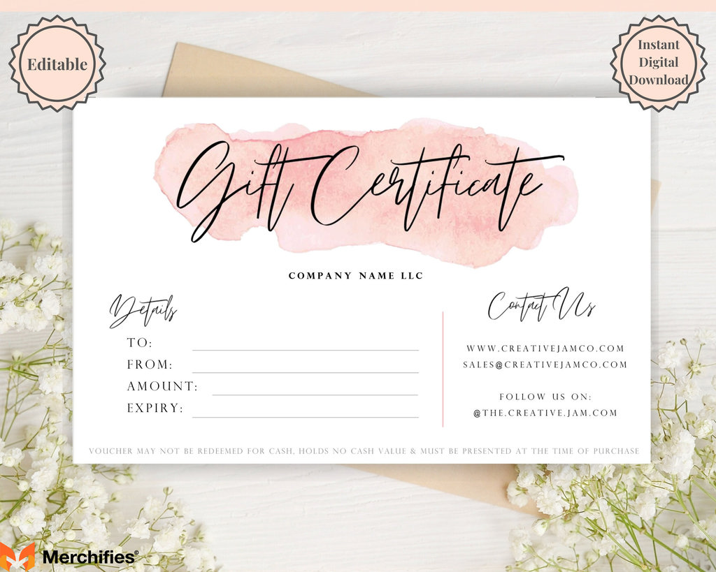 Gift Certificate