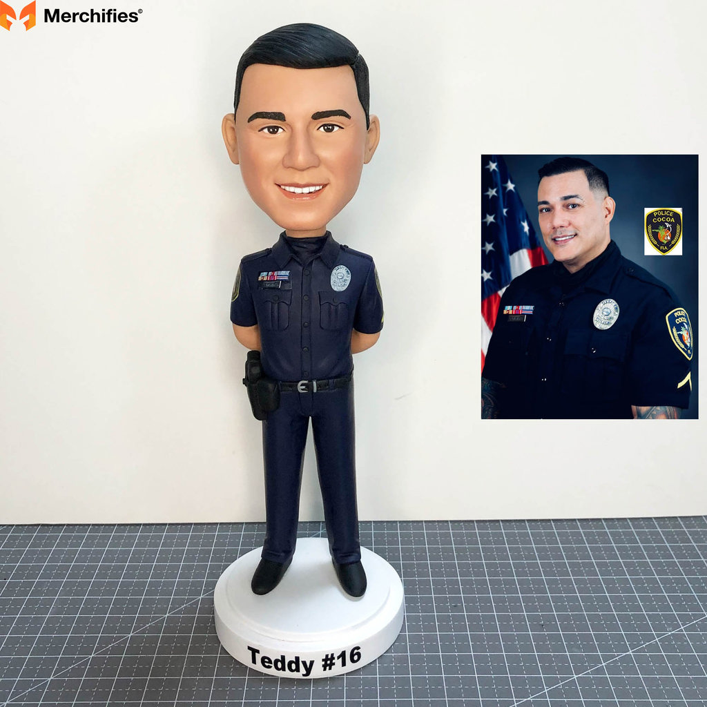 Personalized Gifts For Police Officers Bobblehead