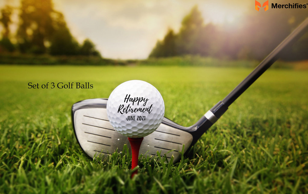 Congratulations on Your Retirement Golf Balls