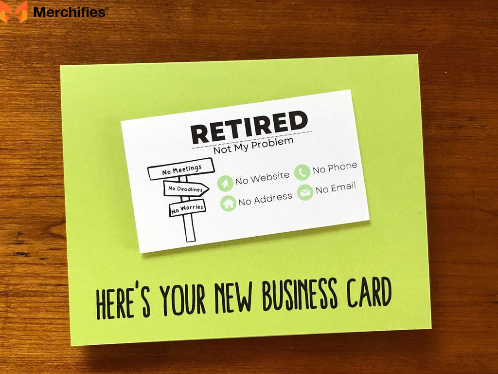 Business Cards for Retirees
