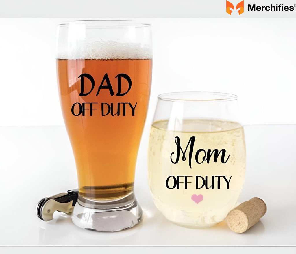 Mom Wine & Dad Beer