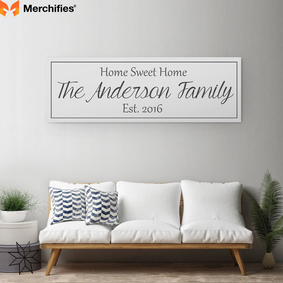 Custom Family Names Canvas