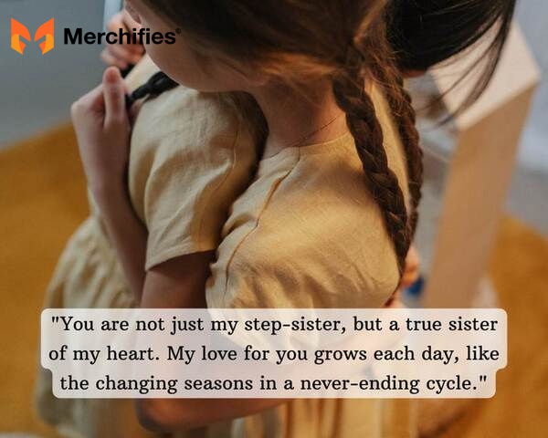 Love quotes about step-sister