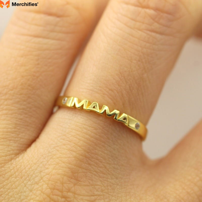 Mama Gold Ring