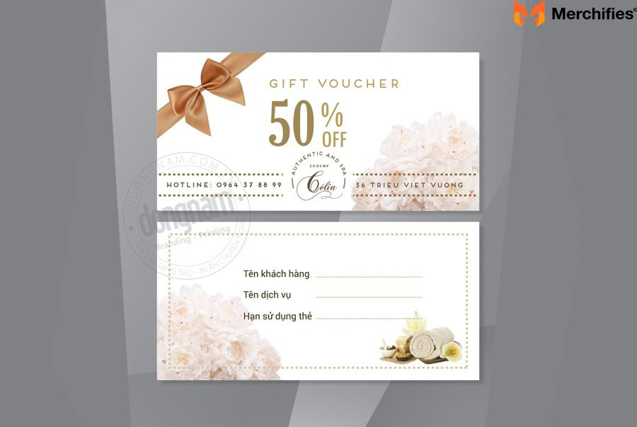 Spa Gift Voucher