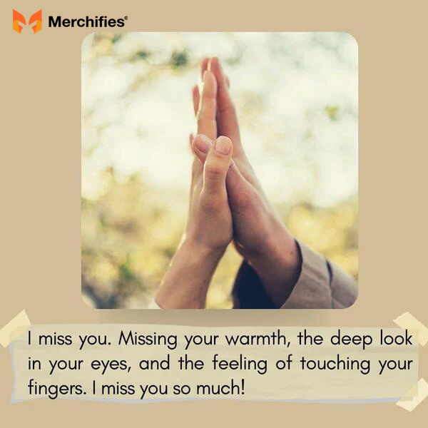 Miss you message for wife