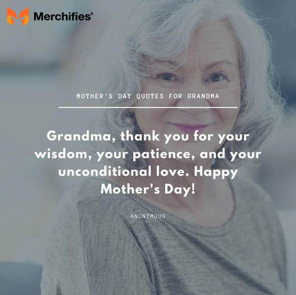 Mother's day for grandma quotes