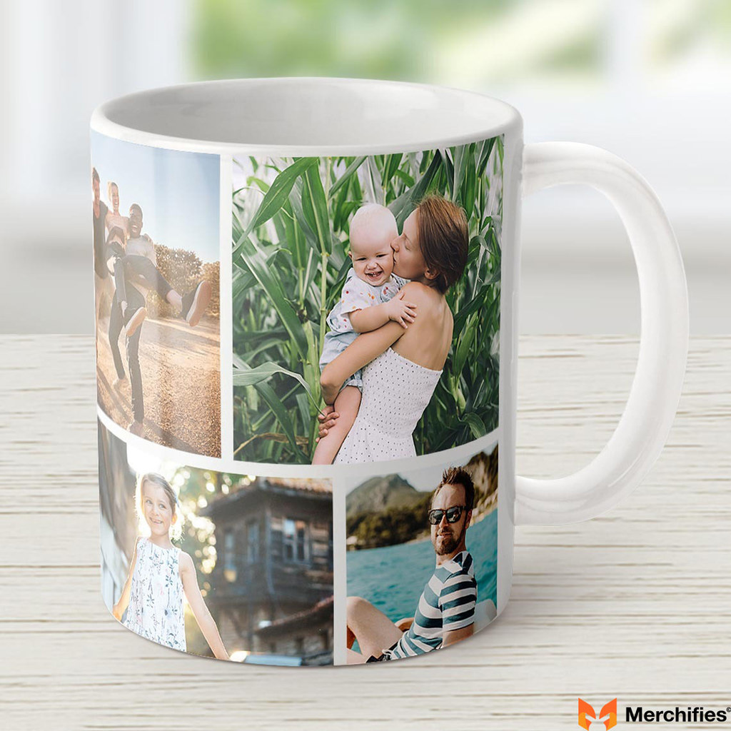 Make Your Own Photo Collage Mugs