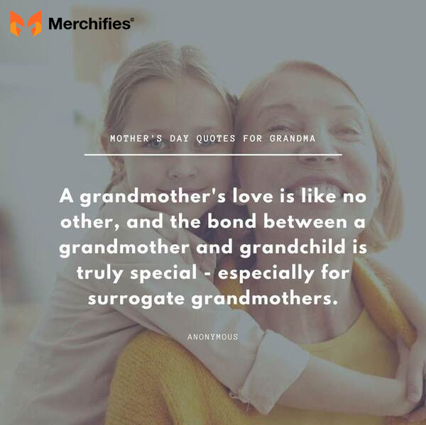 Nice mother day quotes for your grandma for kids to say