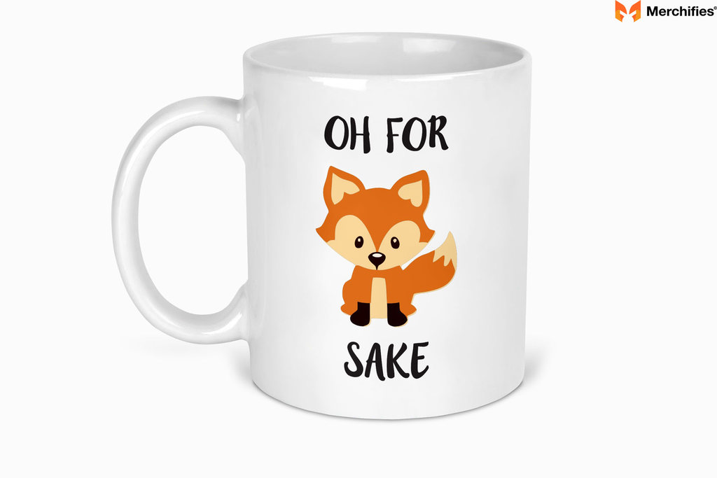 "Oh, for Fox Sake" Tumbler or Wine Glass