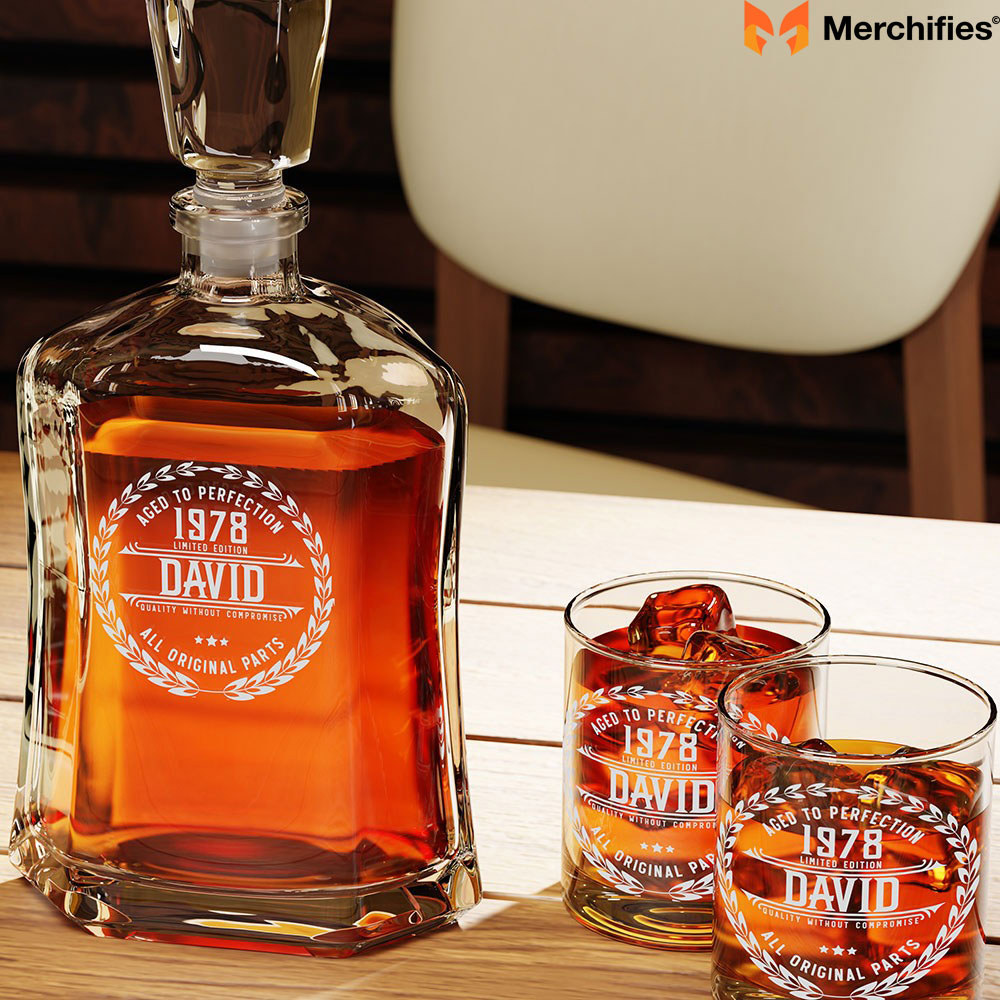 Custom Whiskey Bottle