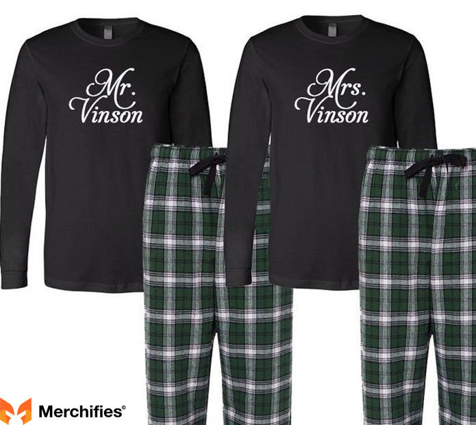 Personalized Pajama Set