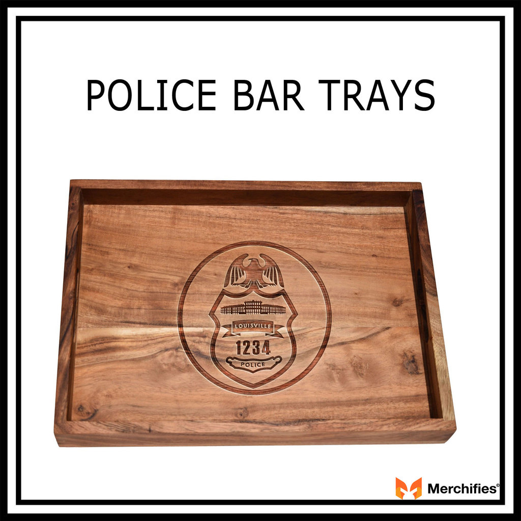 Police Officer’s Bar Tray