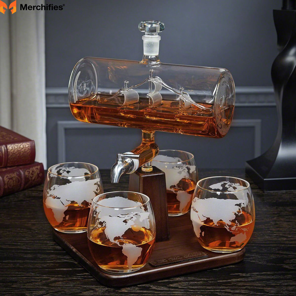 Whiskey Decanter Set