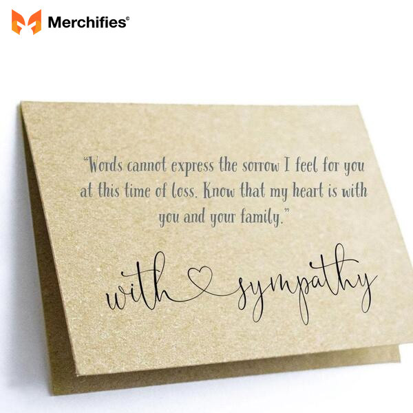 Sympathy cards messages