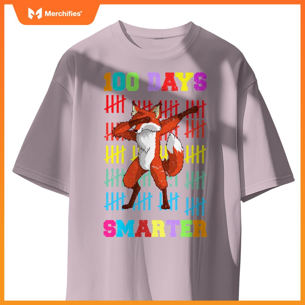 100 days smarter fox teacher kids