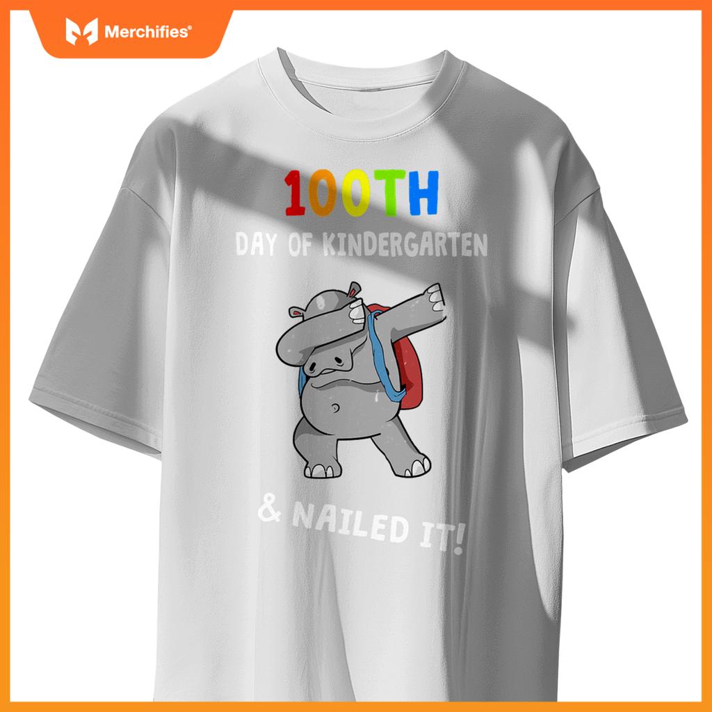 100th day of kindergarten & nailed it hippo teacher