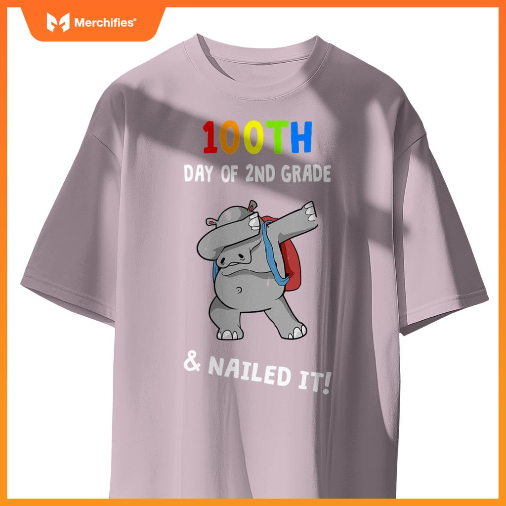 100th day of school & nailed it hippo 2nd grade teacher