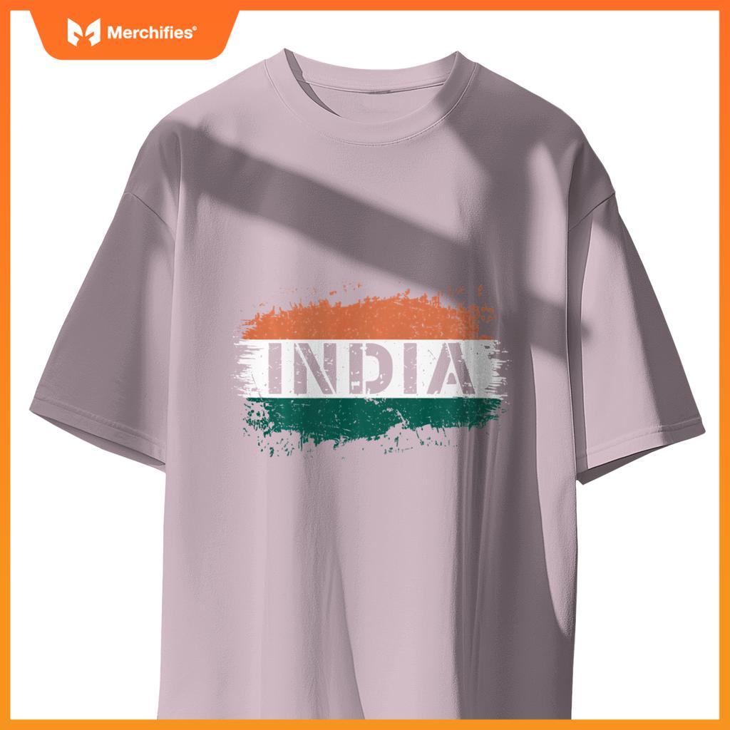 1947 Indian Flag Patriotic T-Shirt