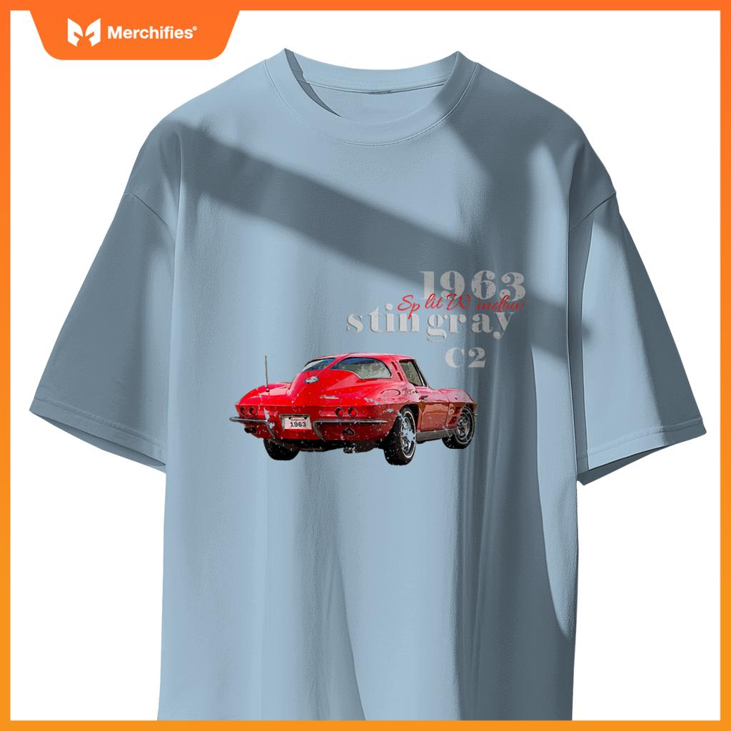 1963 Stingray Split Window American Sports Car 1960s T-Shirt