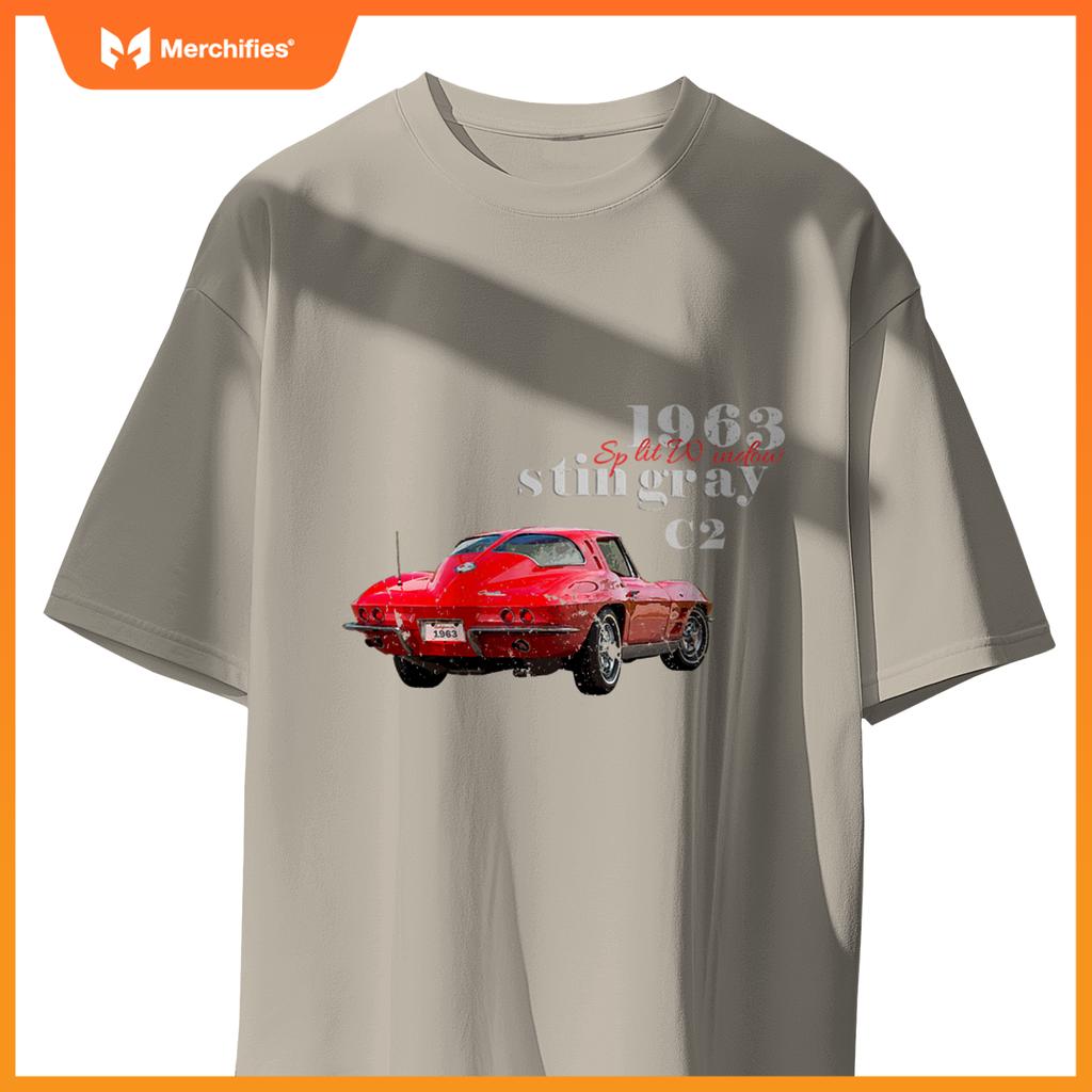 1963 Stingray Split Window American Sports Car 1960s T-Shirt