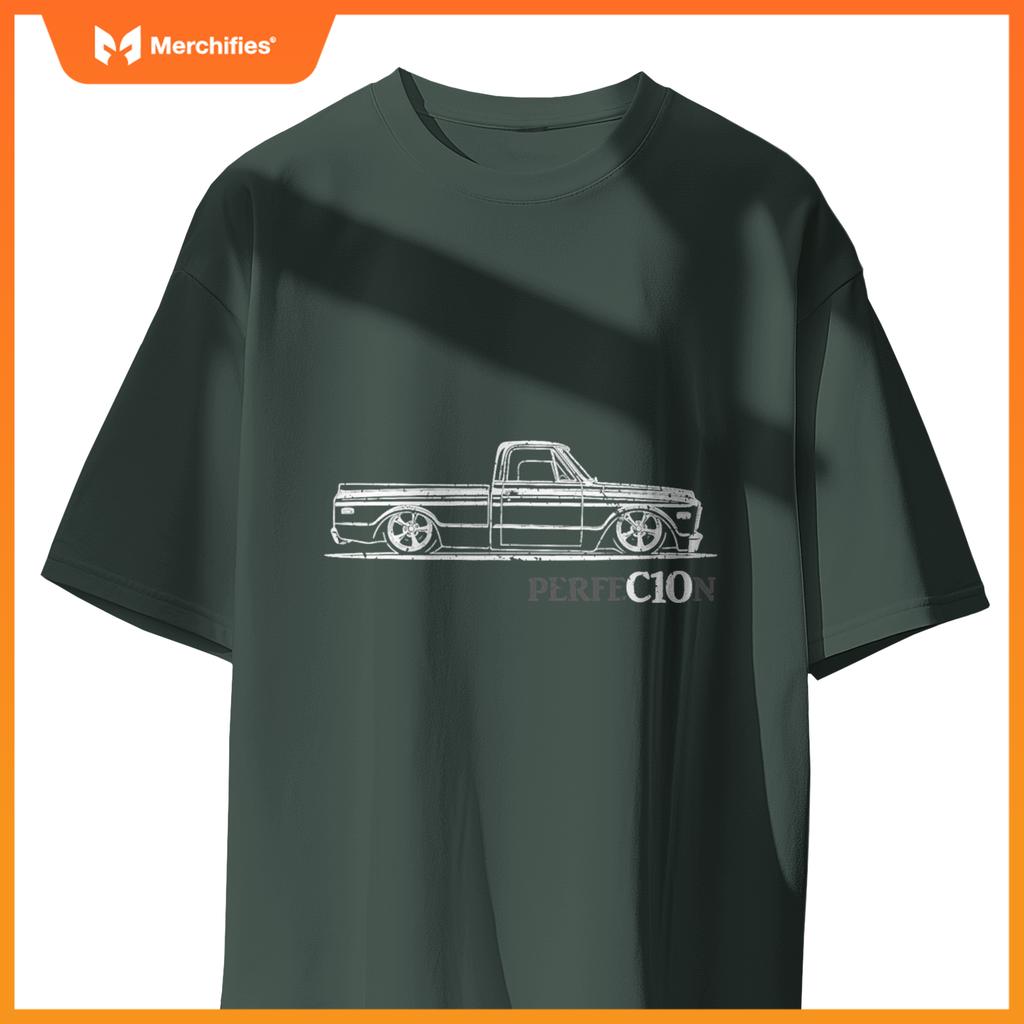 1967-1972 C10 Truck Silhouette C10 Truck Perfection Stance T-Shirt