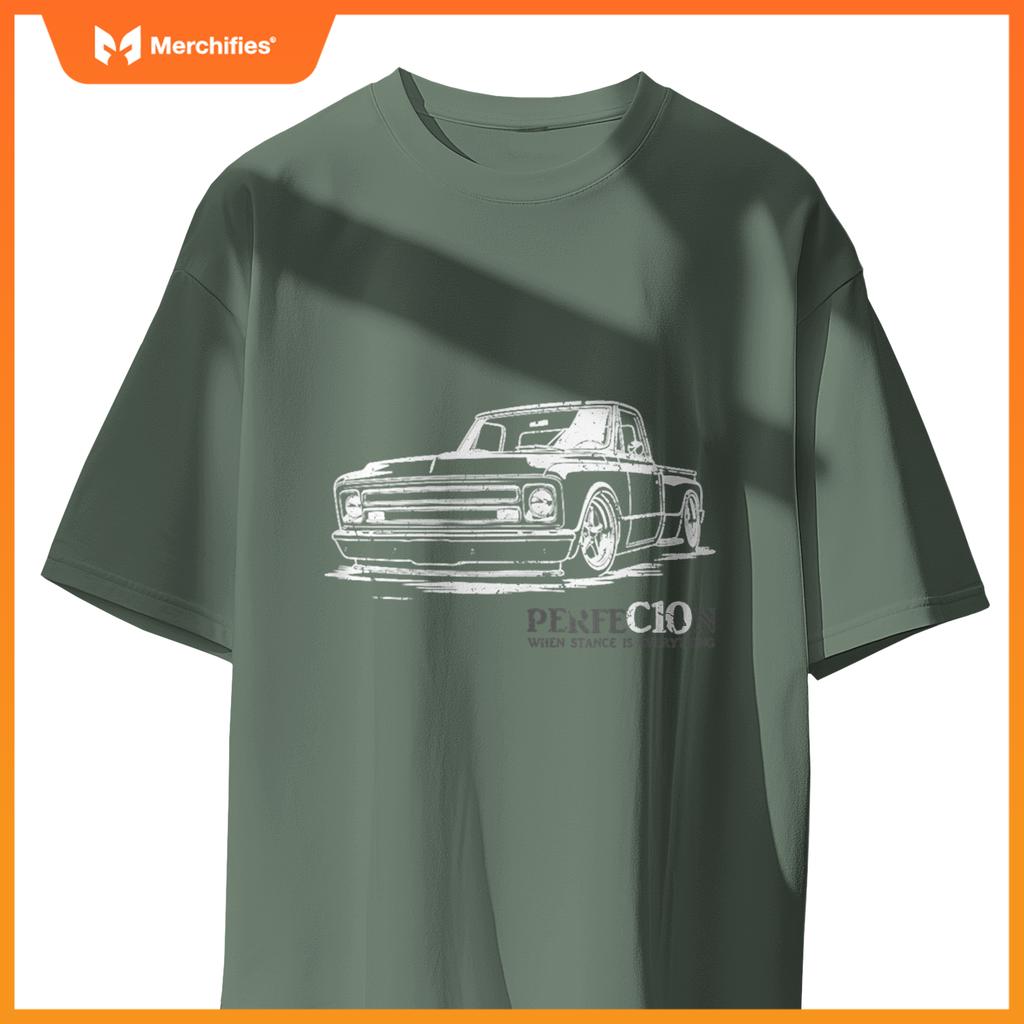 1967 C10 Stepside Truck Perfection When Stance is Everything T-Shirt