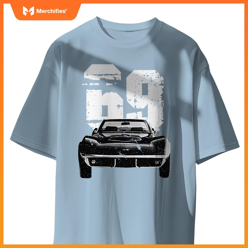 1969 69 C3 Vette Stingray Z06 Supercar Sports Car T-Shirt