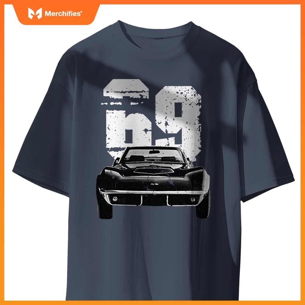 1969 69 C3 Vette Stingray Z06 Supercar Sports Car T-Shirt