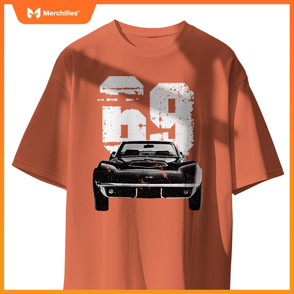 1969 69 C3 Vette Stingray Z06 Supercar Sports Car T-Shirt