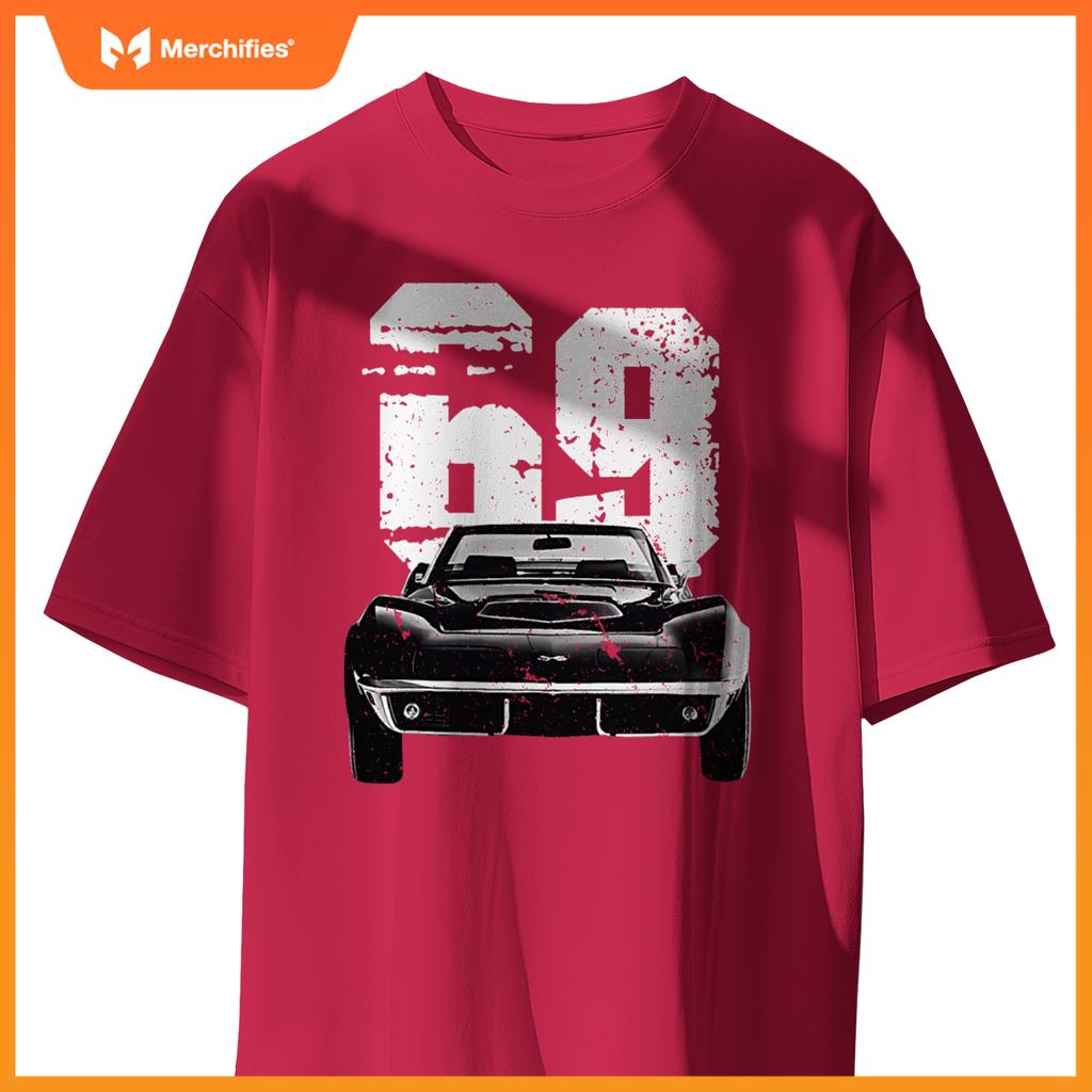 1969 69 C3 Vette Stingray Z06 Supercar Sports Car T-Shirt