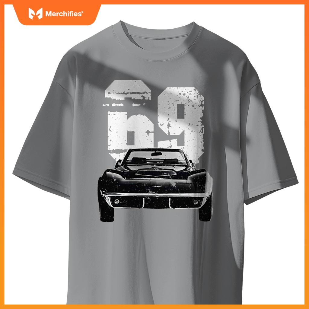 1969 69 C3 Vette Stingray Z06 Supercar Sports Car T-Shirt
