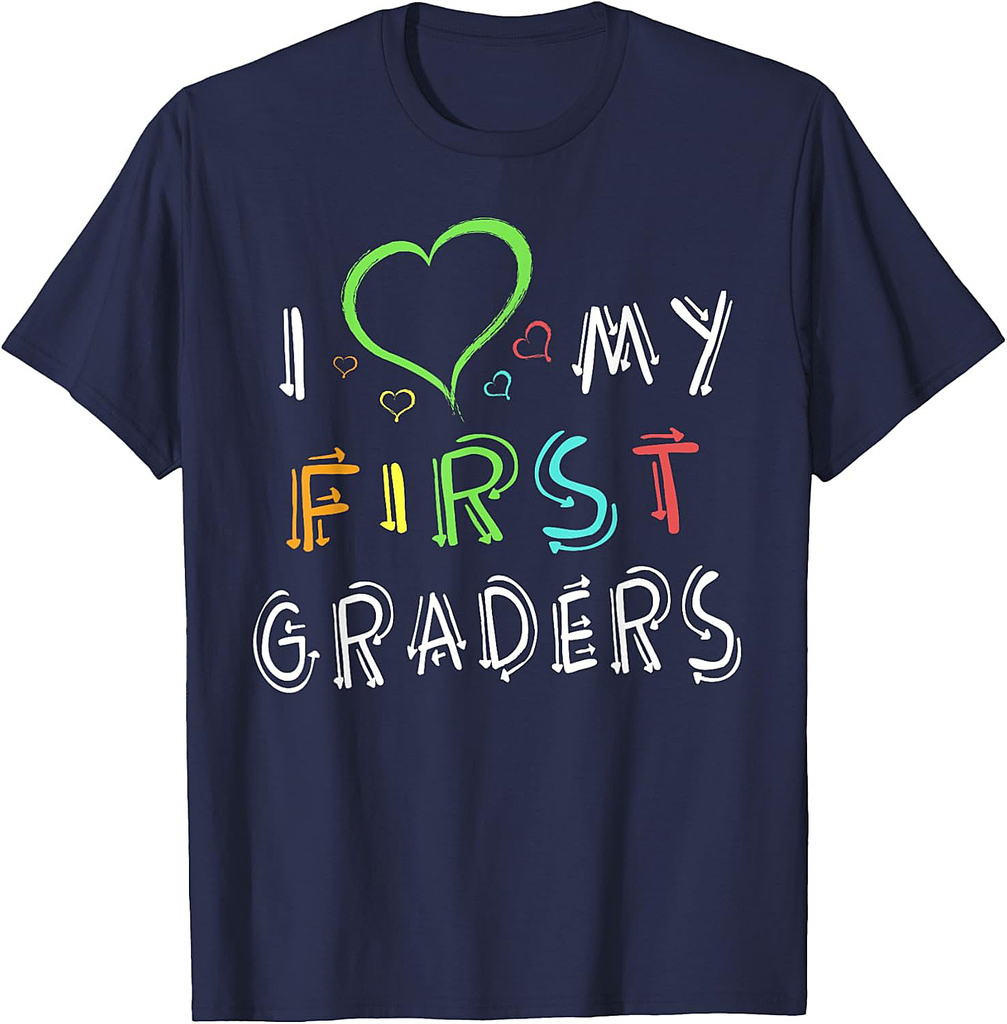 1st Grade Teacher T-Shirt 1st Grade Back to School 1st Grade Men Women Kids T-Shirt