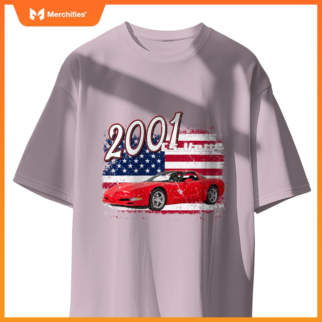 2001 01 C5 Z06 Vette Stingray Red Supercar Sports Car T-Shirt