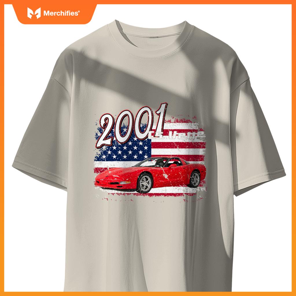2001 01 C5 Z06 Vette Stingray Red Supercar Sports Car T-Shirt