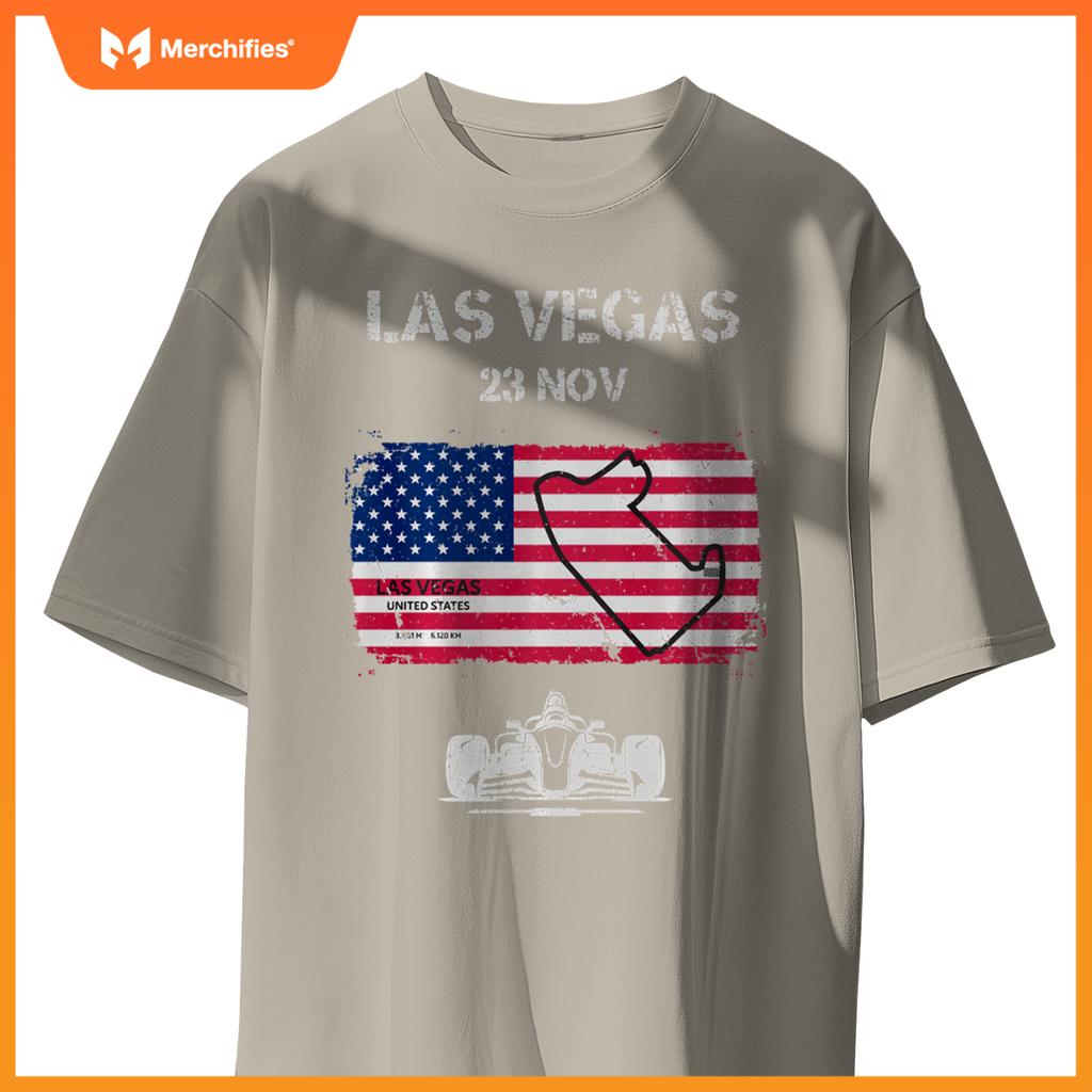 2024 Mula Racing Las Vegas Track Mula Race Car T-Shirt