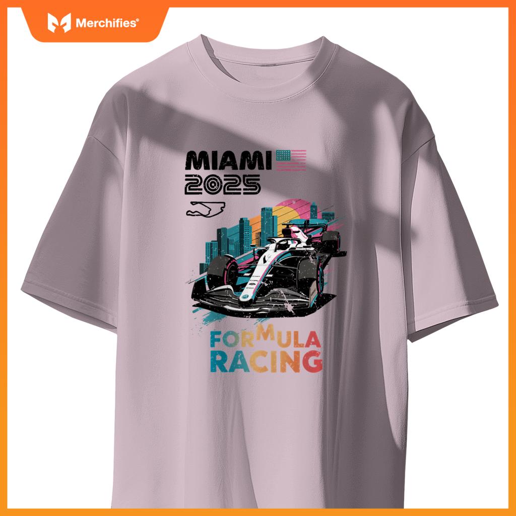 2025 Formula Racing Car 2021 Miami Racer Lover T-Shirt