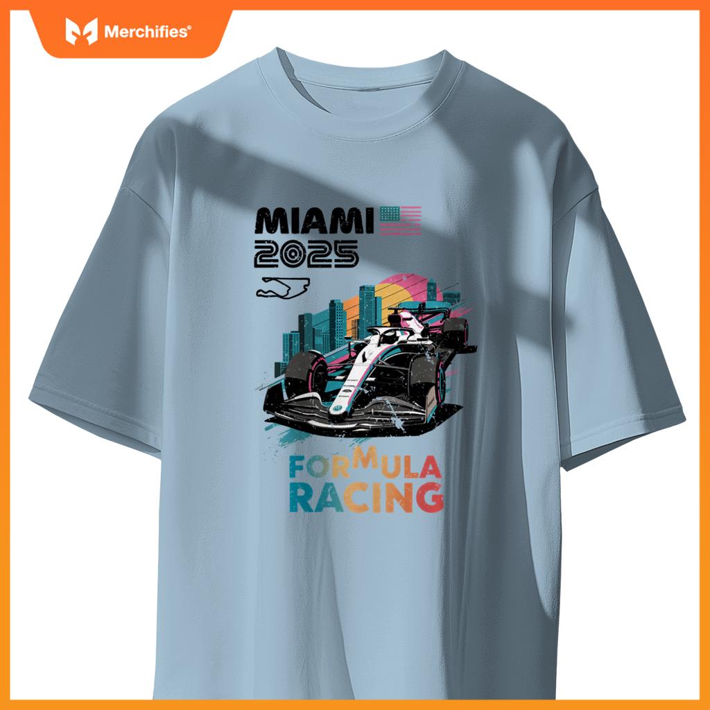 2025 Formula Racing Car 2021 Miami Racer Lover T-Shirt