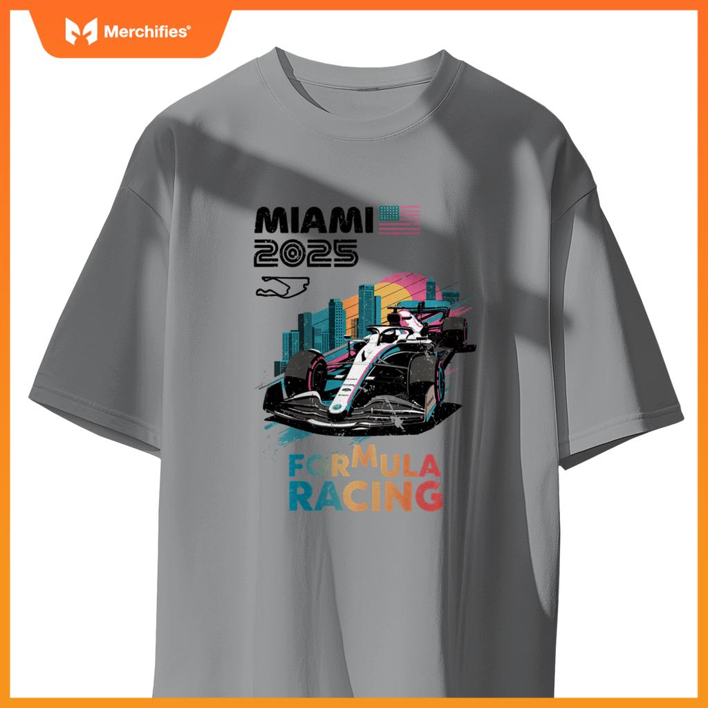 2025 Formula Racing Car 2021 Miami Racer Lover T-Shirt