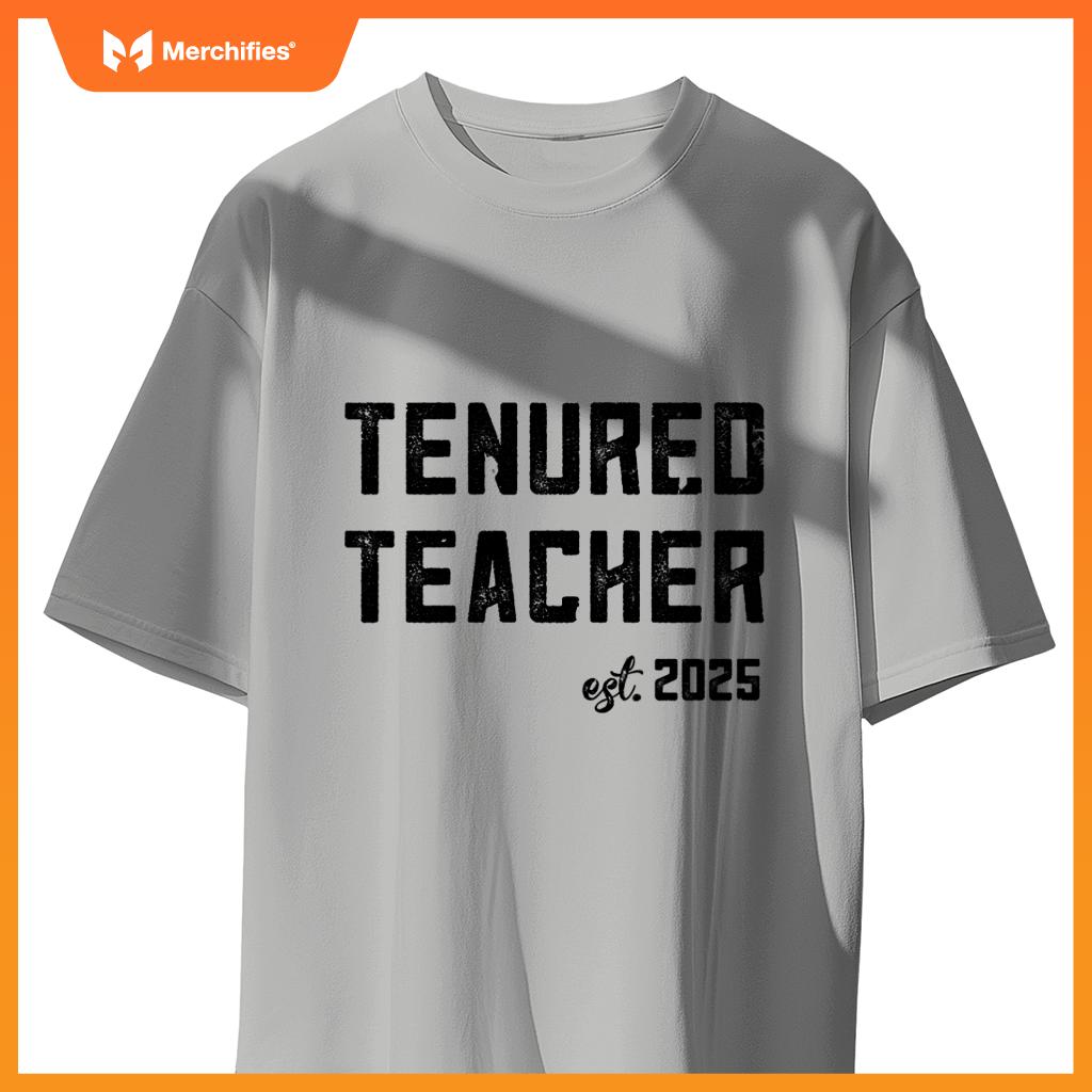 2025 Tenured Teacher Women Men Congrats On Tenure Promotion