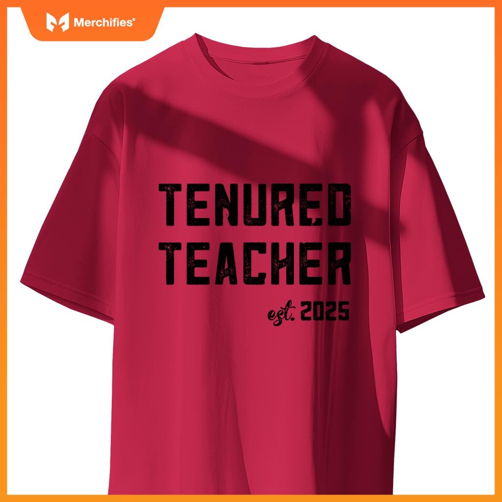 2025 Tenured Teacher Women Men Congrats On Tenure Promotion